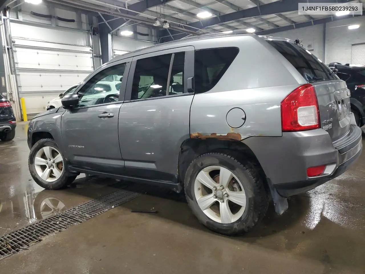 2011 Jeep Compass Sport VIN: 1J4NF1FB5BD239293 Lot: 60915905