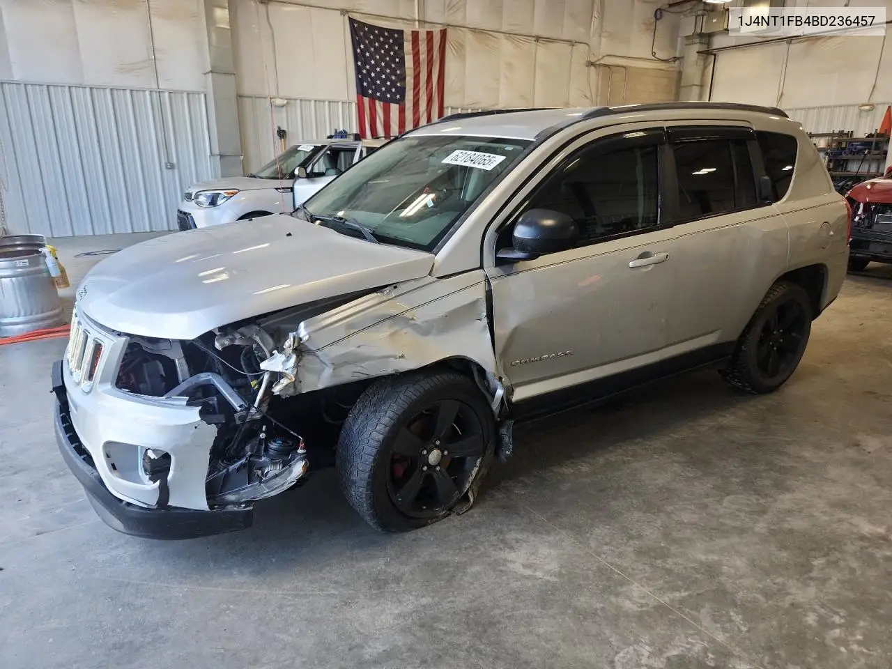 2011 Jeep Compass Sport VIN: 1J4NT1FB4BD236457 Lot: 62184065