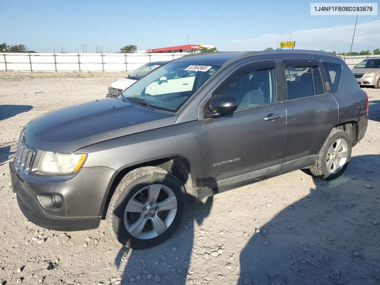 2011 Jeep Compass Sport VIN: 1J4NF1FB0BD283878 Lot: 62364965