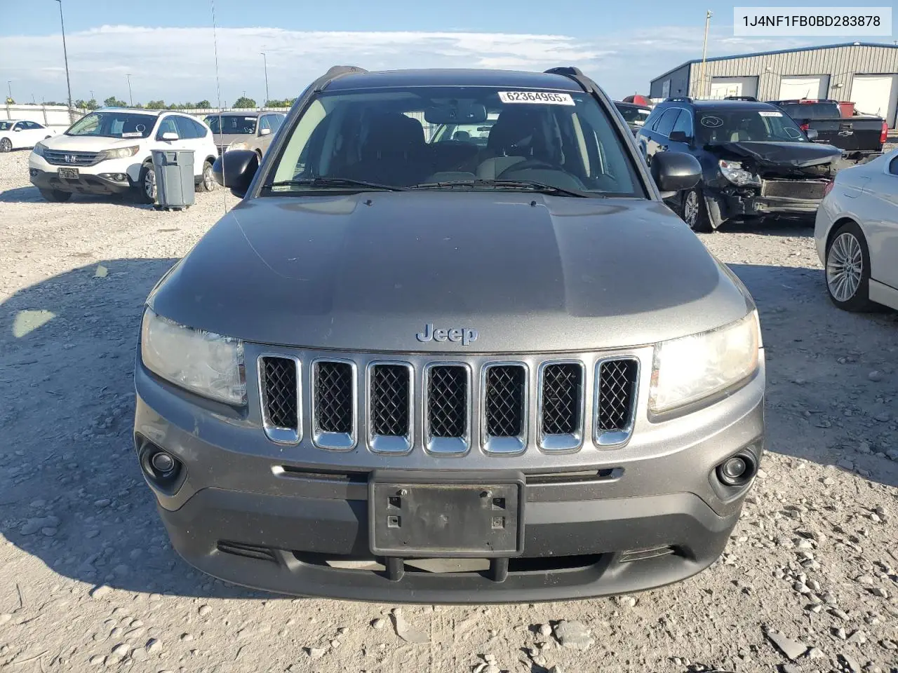 2011 Jeep Compass Sport VIN: 1J4NF1FB0BD283878 Lot: 62364965