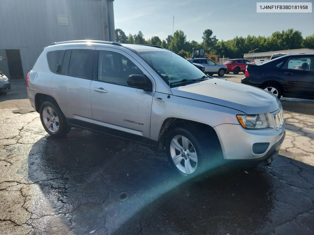 2011 Jeep Compass Sport VIN: 1J4NF1FB3BD181958 Lot: 64682065
