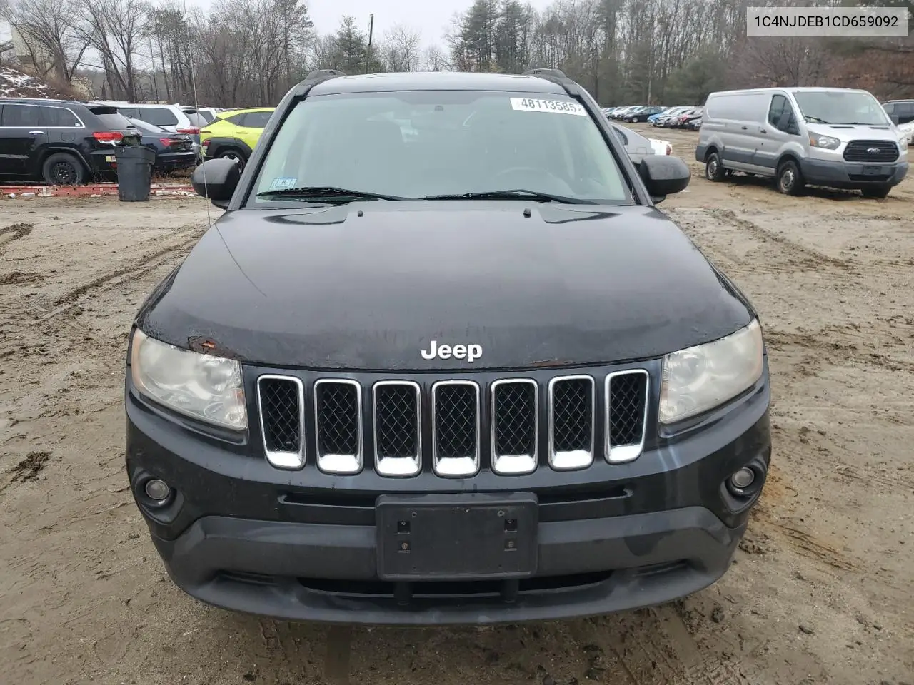 2012 Jeep Compass Latitude VIN: 1C4NJDEB1CD659092 Lot: 48113585