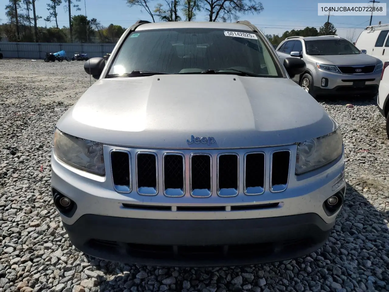 2012 Jeep Compass Sport VIN: 1C4NJCBA4CD722868 Lot: 50142025