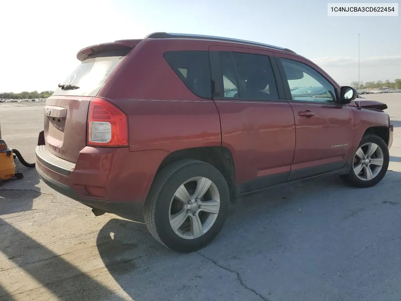 2012 Jeep Compass Sport VIN: 1C4NJCBA3CD622454 Lot: 53143005