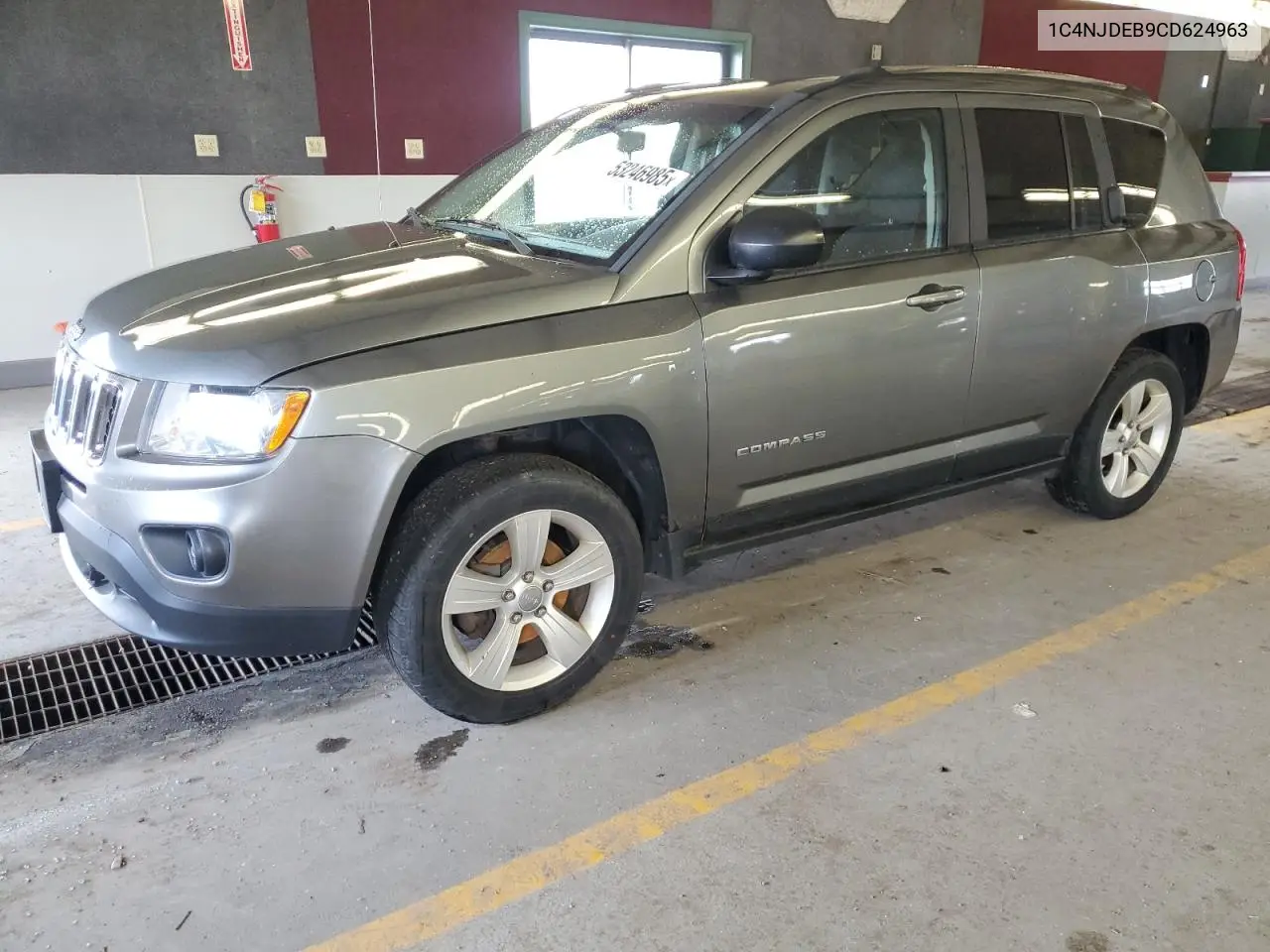 2012 Jeep Compass Latitude VIN: 1C4NJDEB9CD624963 Lot: 53246985