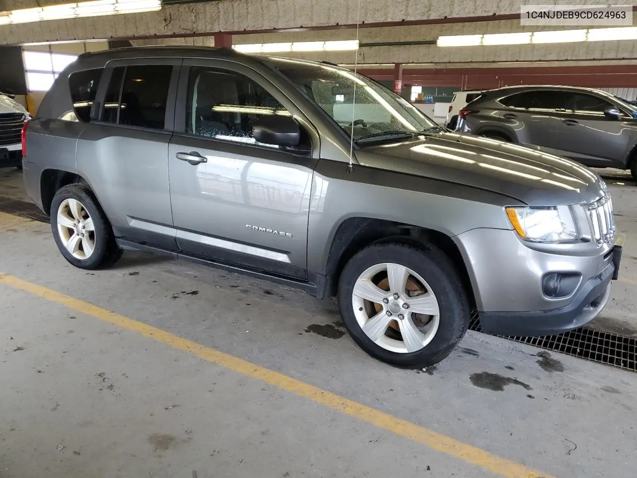 2012 Jeep Compass Latitude VIN: 1C4NJDEB9CD624963 Lot: 53246985