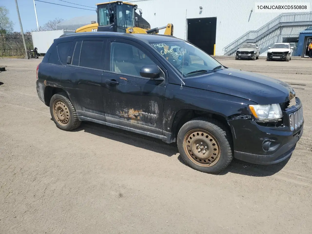 2012 Jeep Compass VIN: 1C4NJCABXCD550808 Lot: 55013415