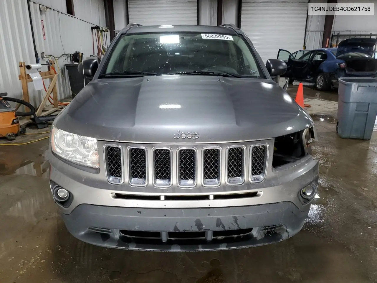 2012 Jeep Compass Latitude VIN: 1C4NJDEB4CD621758 Lot: 56039355