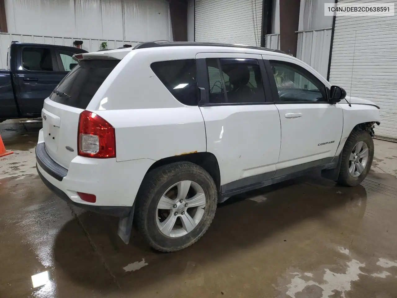 2012 Jeep Compass Latitude VIN: 1C4NJDEB2CD638591 Lot: 56476185