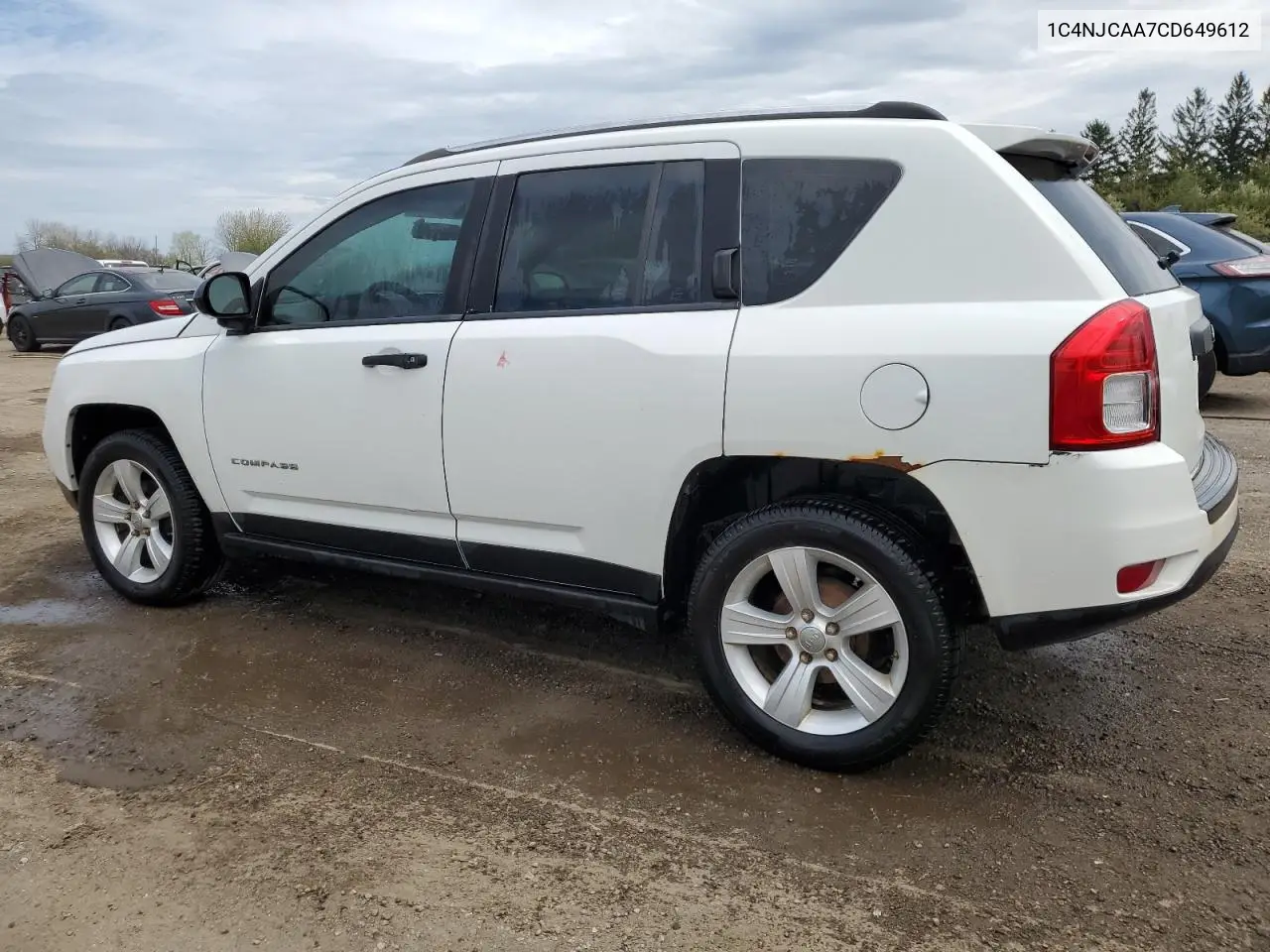 2012 Jeep Compass VIN: 1C4NJCAA7CD649612 Lot: 56661405