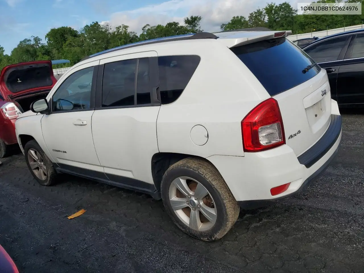 2012 Jeep Compass Sport VIN: 1C4NJDBB1CD624976 Lot: 56962245