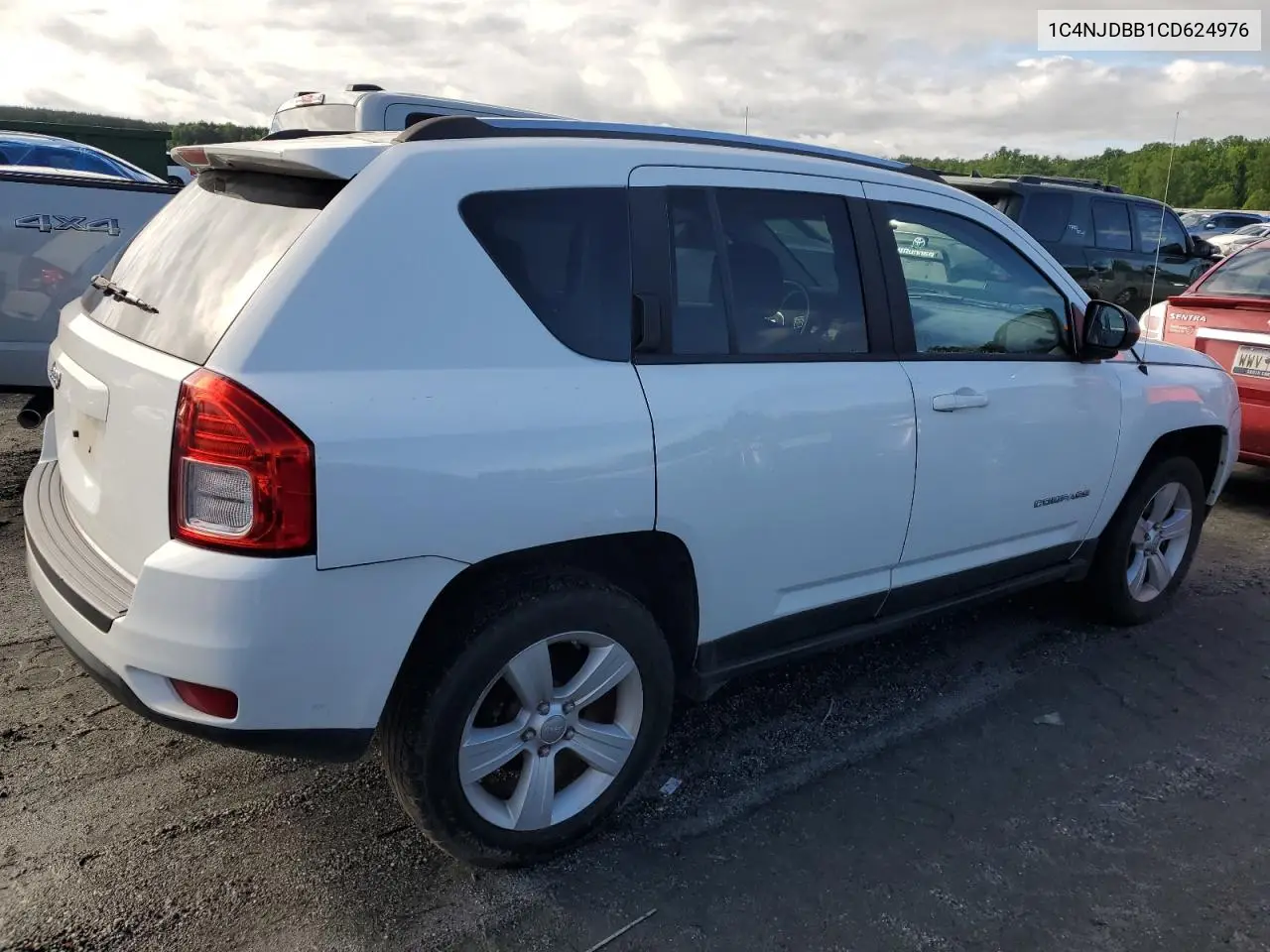 2012 Jeep Compass Sport VIN: 1C4NJDBB1CD624976 Lot: 56962245