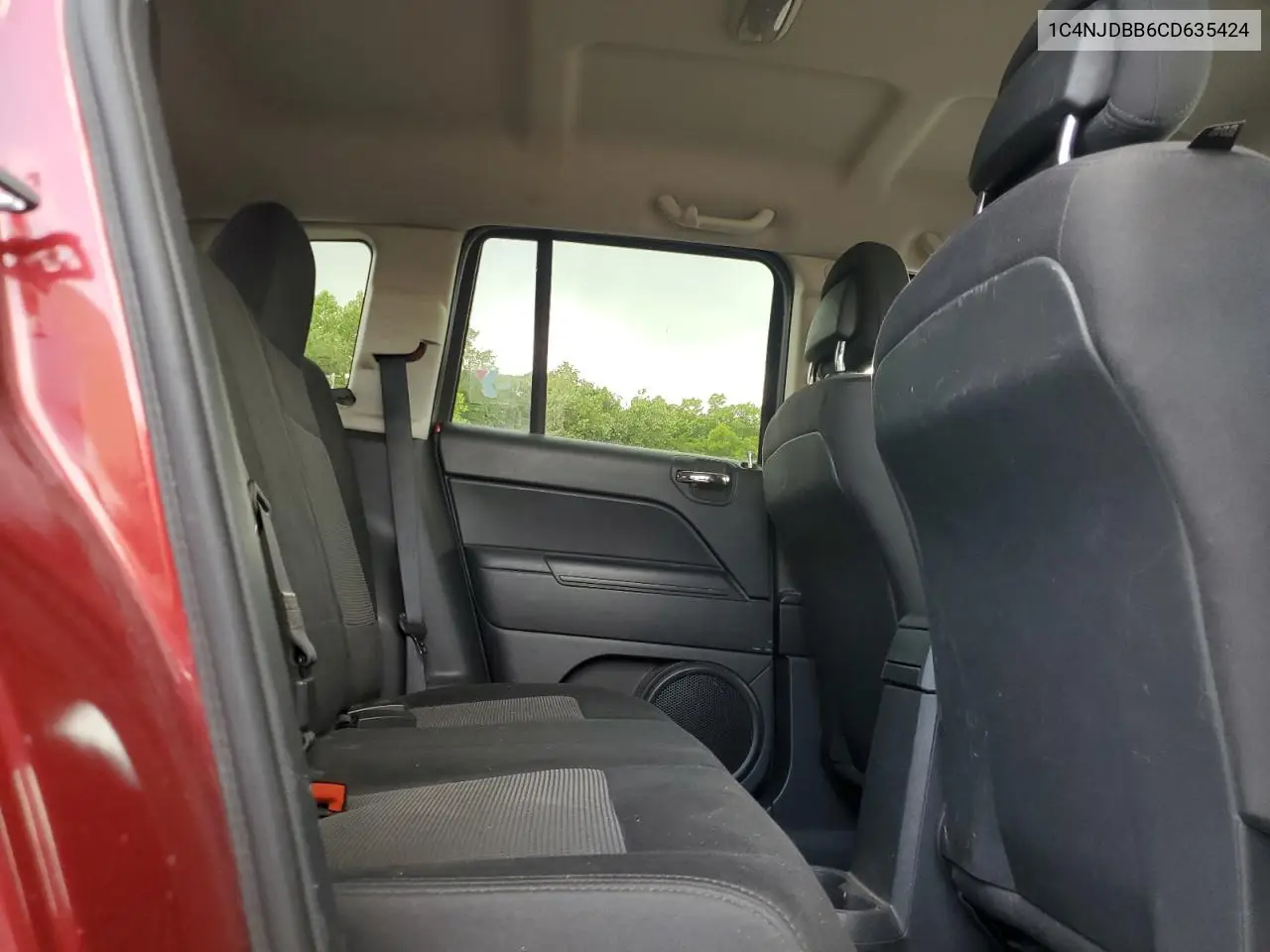 2012 Jeep Compass Sport VIN: 1C4NJDBB6CD635424 Lot: 59057995