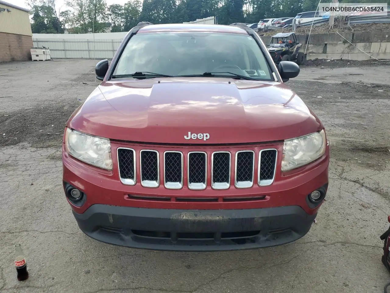 2012 Jeep Compass Sport VIN: 1C4NJDBB6CD635424 Lot: 59057995