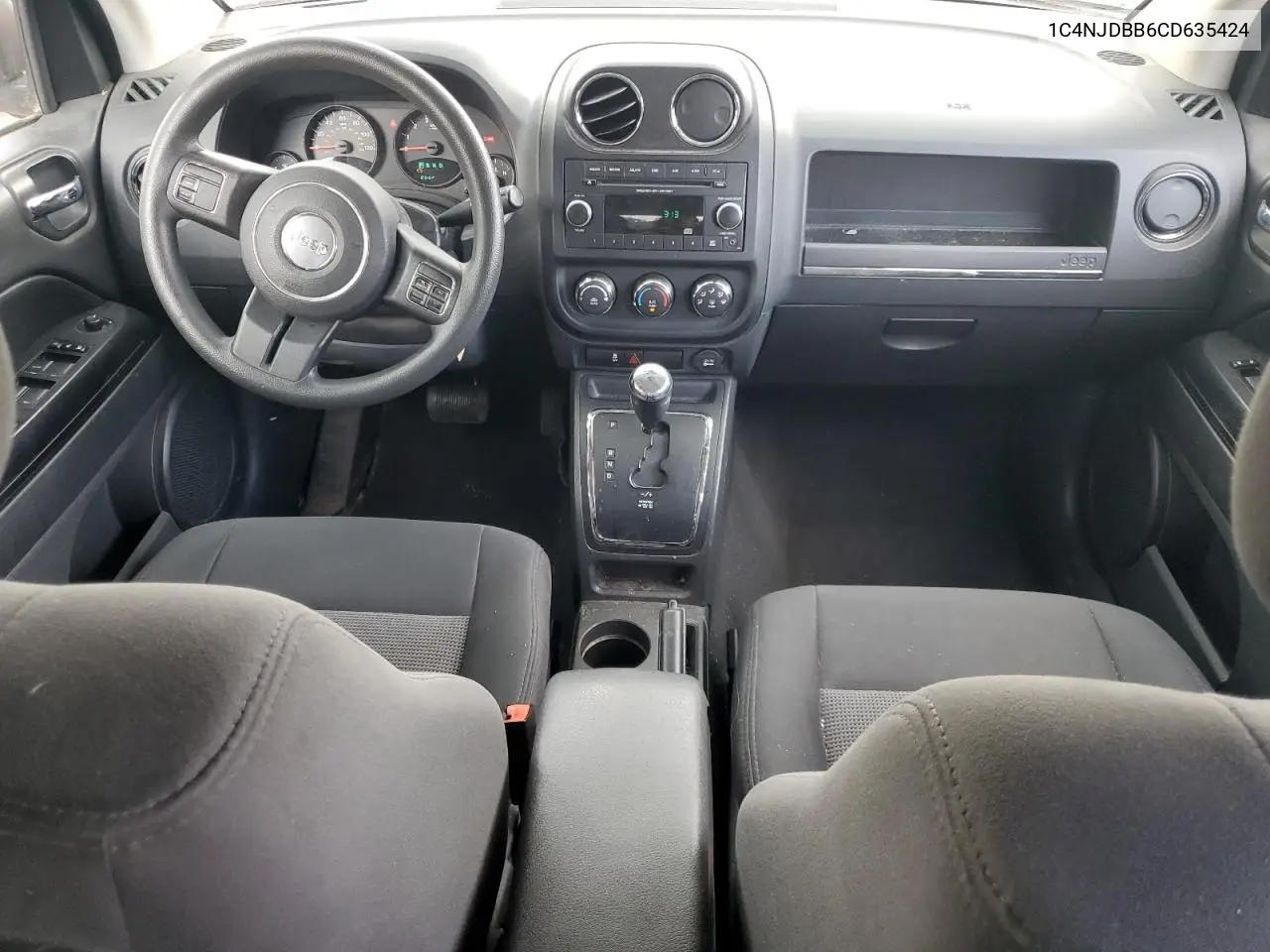 2012 Jeep Compass Sport VIN: 1C4NJDBB6CD635424 Lot: 59057995