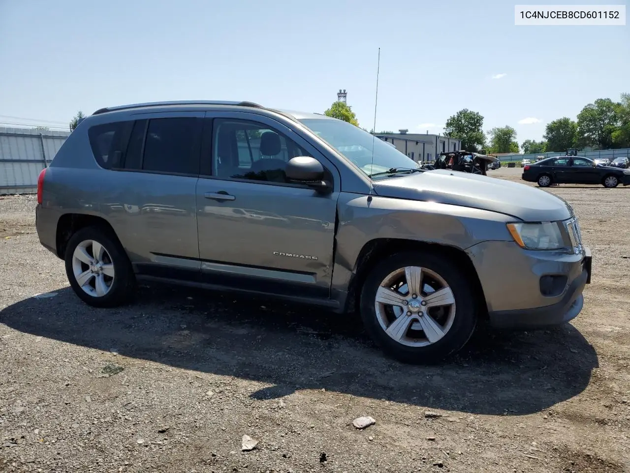 2012 Jeep Compass Latitude VIN: 1C4NJCEB8CD601152 Lot: 61804365