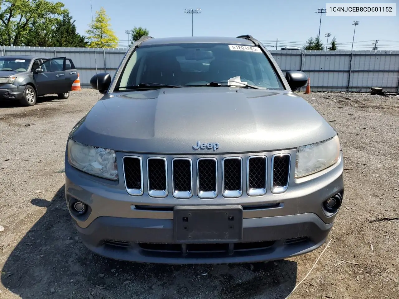 2012 Jeep Compass Latitude VIN: 1C4NJCEB8CD601152 Lot: 61804365
