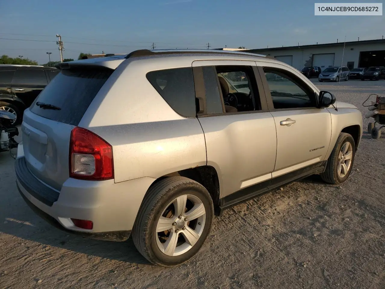 2012 Jeep Compass Latitude VIN: 1C4NJCEB9CD685272 Lot: 61964455