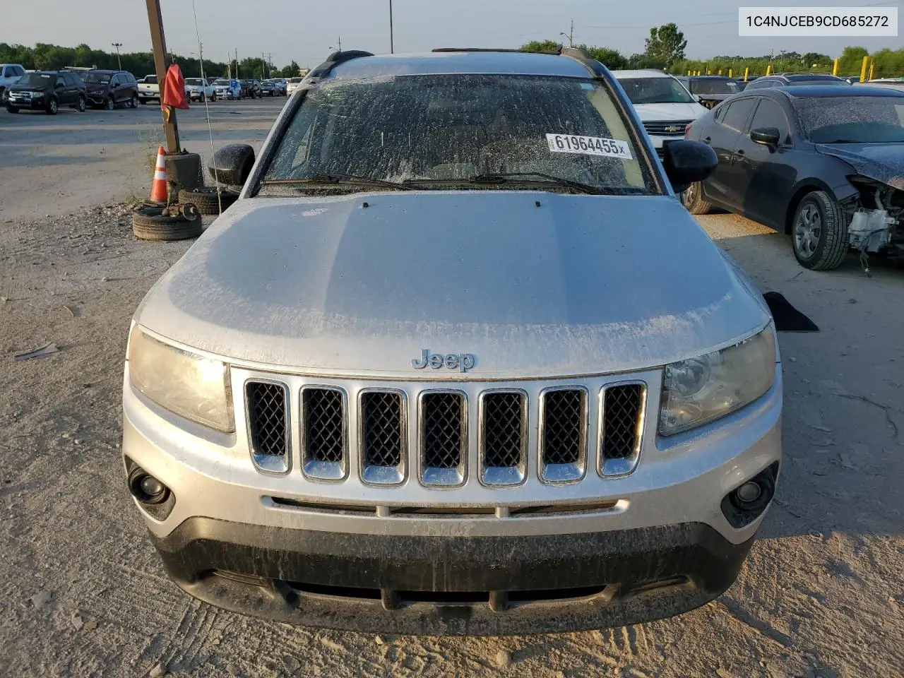 2012 Jeep Compass Latitude VIN: 1C4NJCEB9CD685272 Lot: 61964455