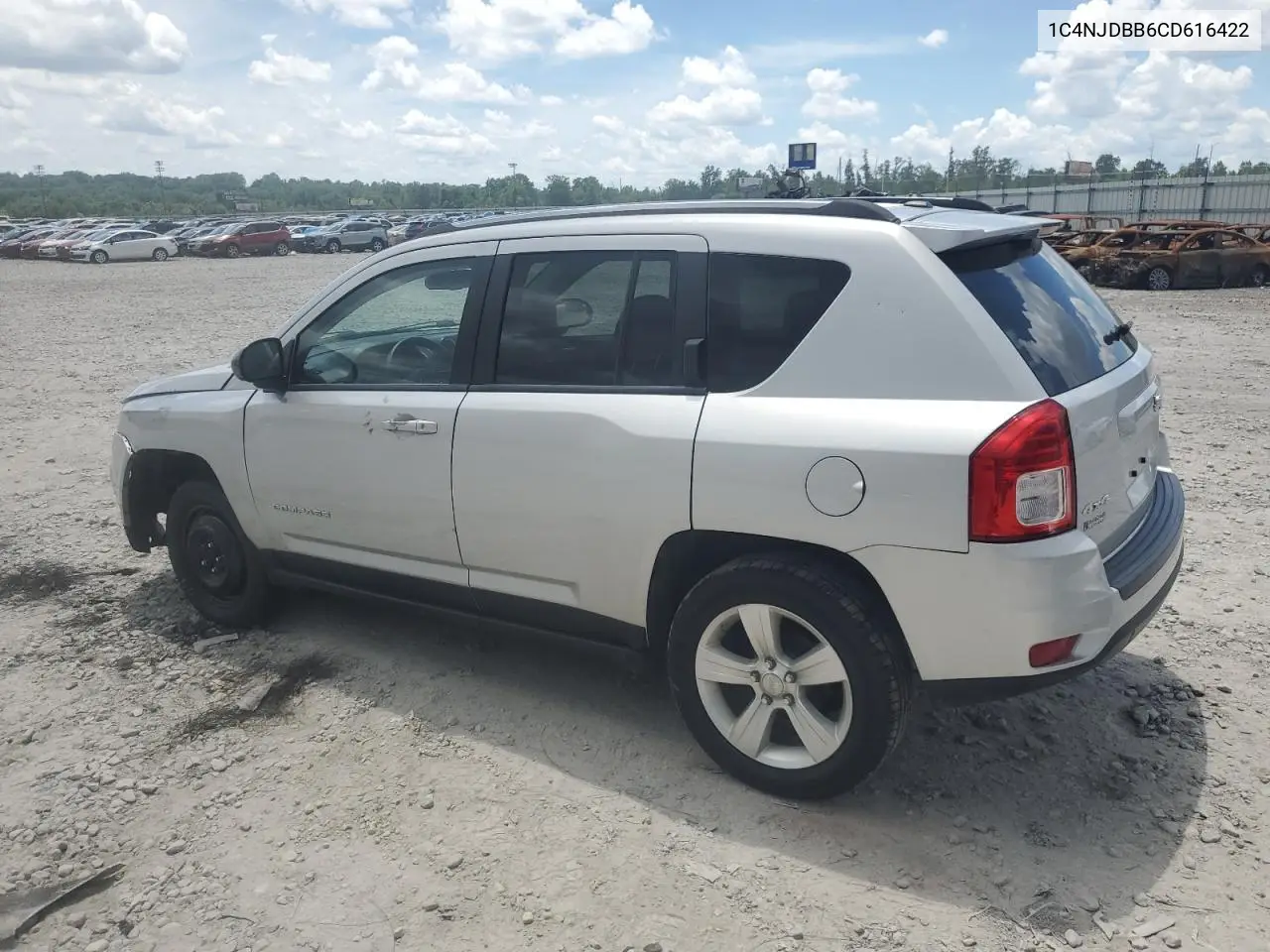 2012 Jeep Compass Sport VIN: 1C4NJDBB6CD616422 Lot: 61972005