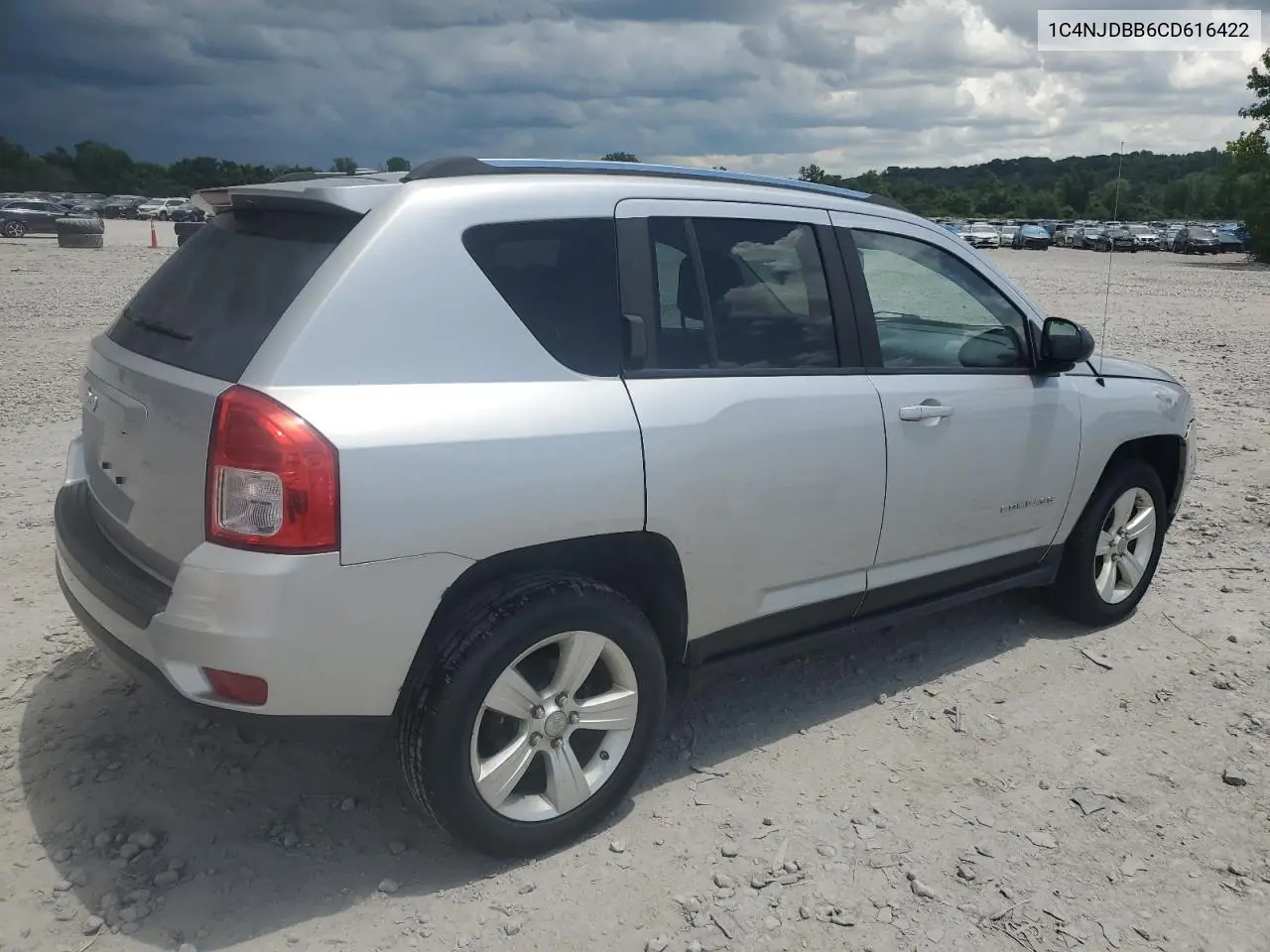 2012 Jeep Compass Sport VIN: 1C4NJDBB6CD616422 Lot: 61972005
