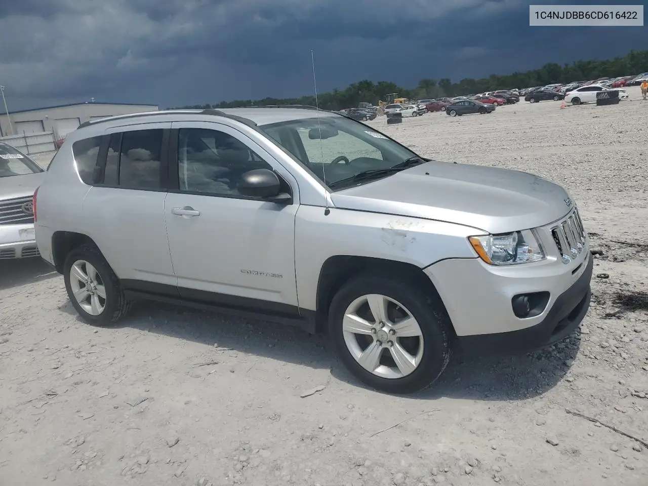 2012 Jeep Compass Sport VIN: 1C4NJDBB6CD616422 Lot: 61972005