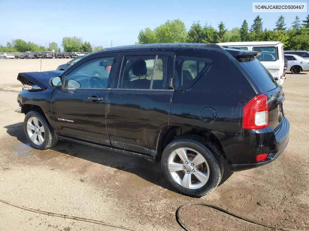2012 Jeep Compass VIN: 1C4NJCAB2CD500467 Lot: 62087545