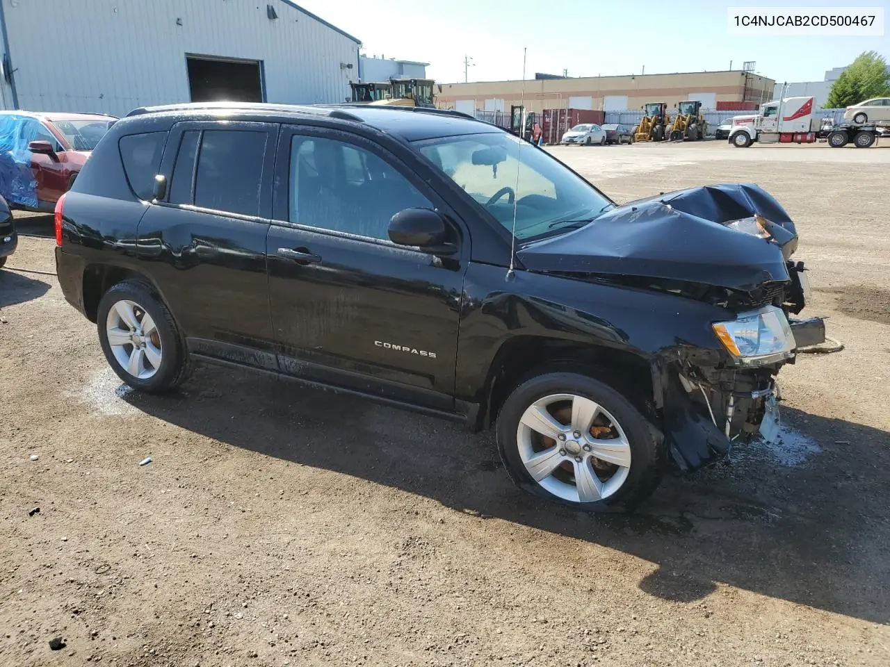 2012 Jeep Compass VIN: 1C4NJCAB2CD500467 Lot: 62087545