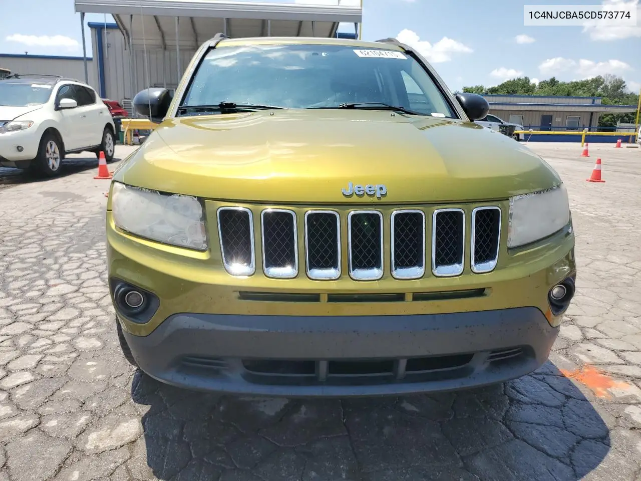 2012 Jeep Compass Sport VIN: 1C4NJCBA5CD573774 Lot: 62104715