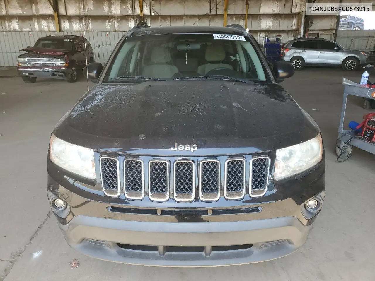 2012 Jeep Compass Sport VIN: 1C4NJDBBXCD573915 Lot: 62907915