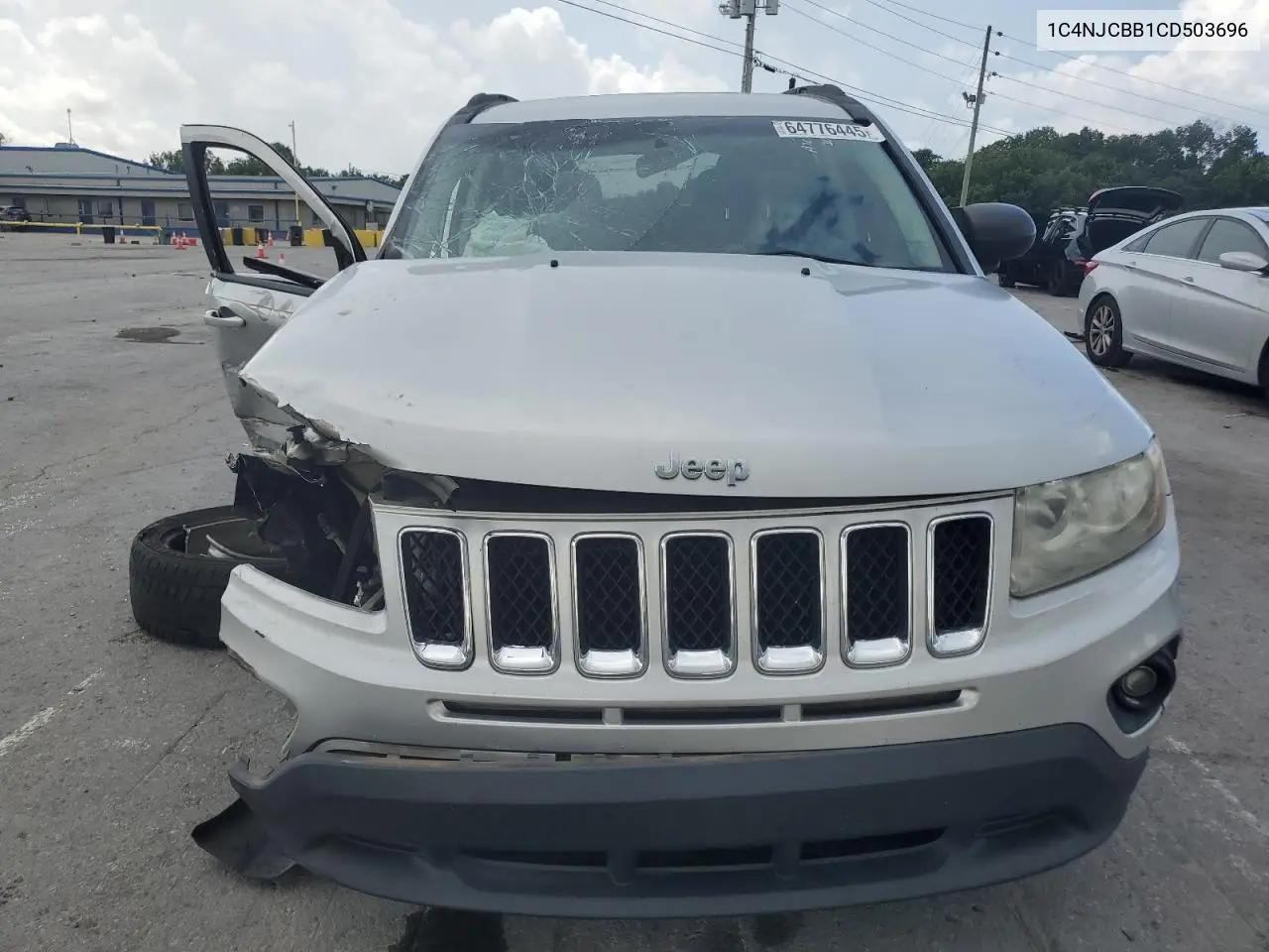 2012 Jeep Compass Sport VIN: 1C4NJCBB1CD503696 Lot: 64776445