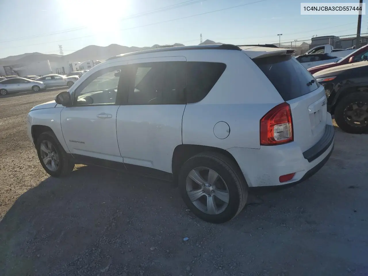 2012 Jeep Compass Sport VIN: 1C4NJCBA3CD557444 Lot: 79252443