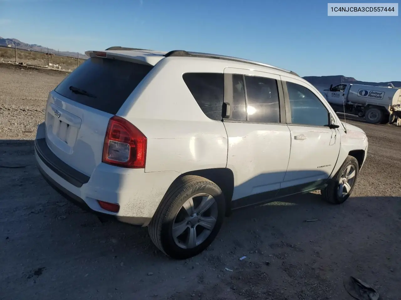 2012 Jeep Compass Sport VIN: 1C4NJCBA3CD557444 Lot: 79252443