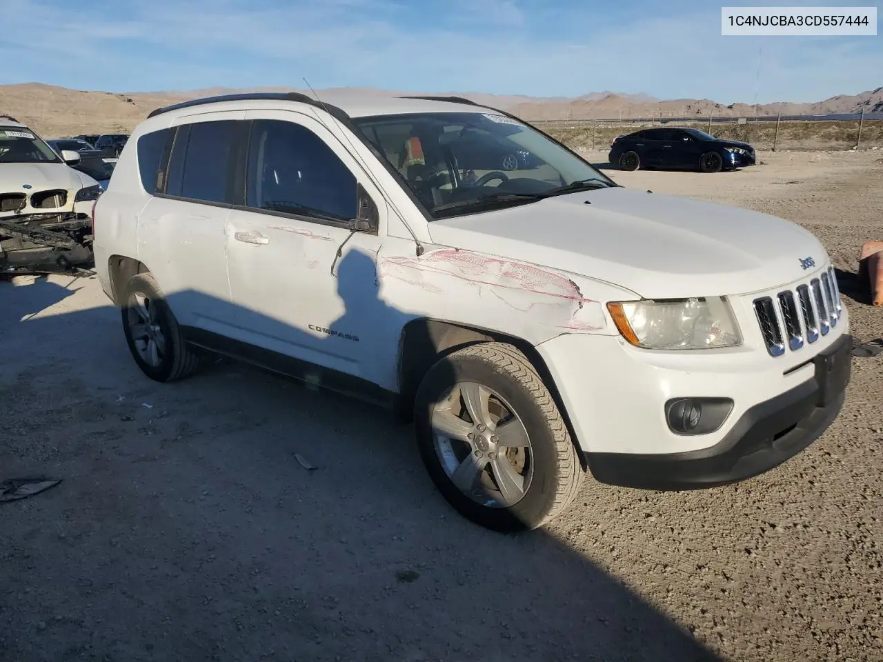 2012 Jeep Compass Sport VIN: 1C4NJCBA3CD557444 Lot: 79252443