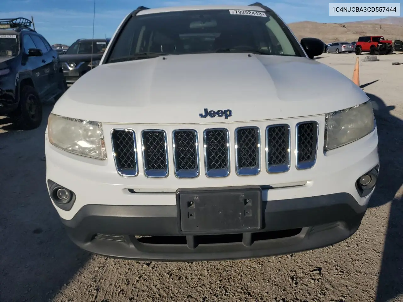 2012 Jeep Compass Sport VIN: 1C4NJCBA3CD557444 Lot: 79252443