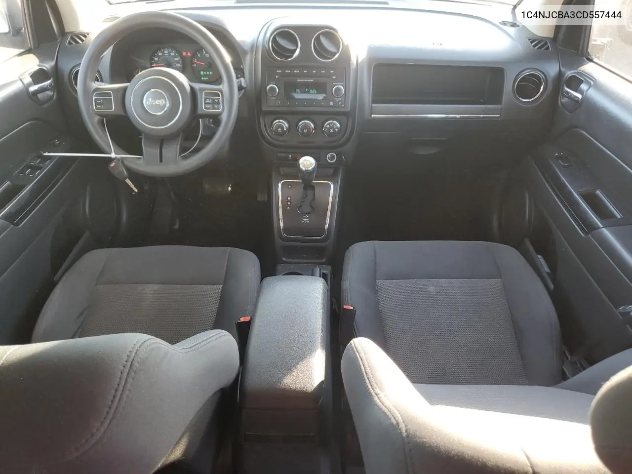 2012 Jeep Compass Sport VIN: 1C4NJCBA3CD557444 Lot: 79252443