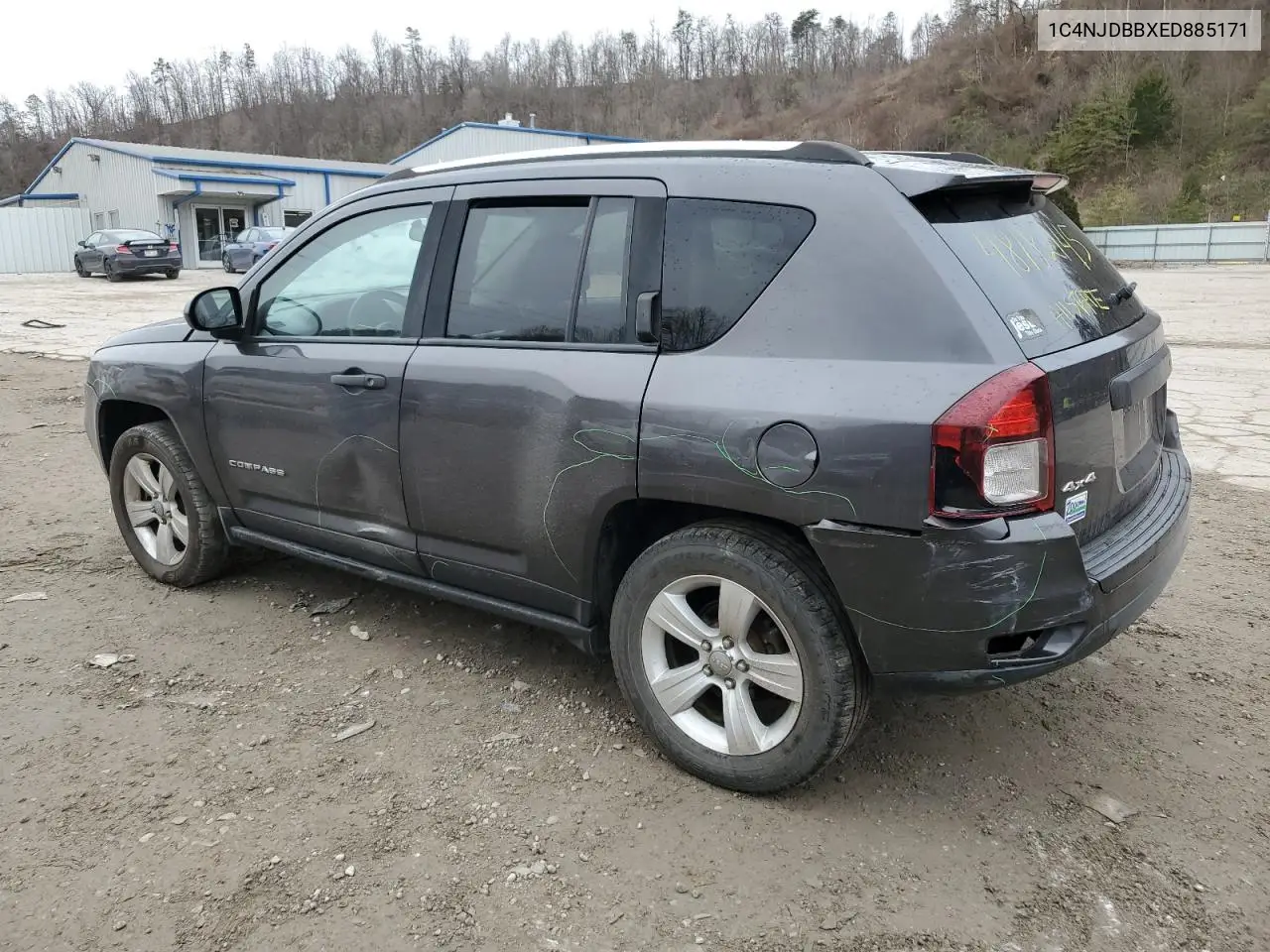 2014 Jeep Compass Sport VIN: 1C4NJDBBXED885171 Lot: 48182145