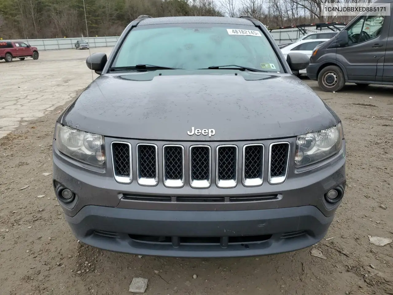 2014 Jeep Compass Sport VIN: 1C4NJDBBXED885171 Lot: 48182145