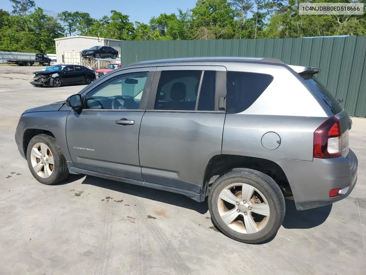 2014 Jeep Compass Sport VIN: 1C4NJDBB0ED518666 Lot: 52254155