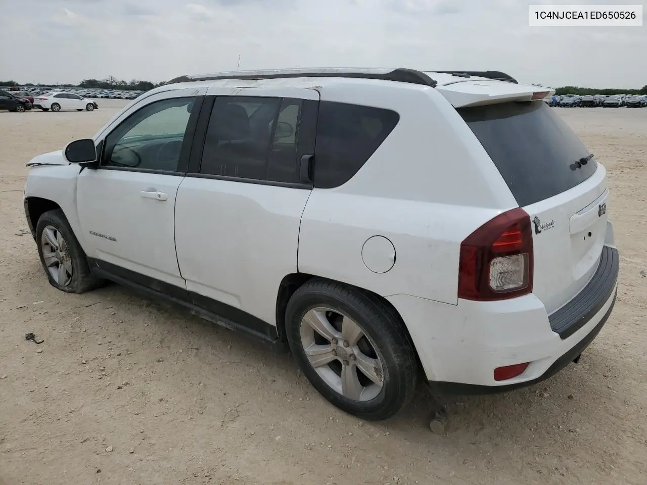 2014 Jeep Compass Latitude VIN: 1C4NJCEA1ED650526 Lot: 53634135