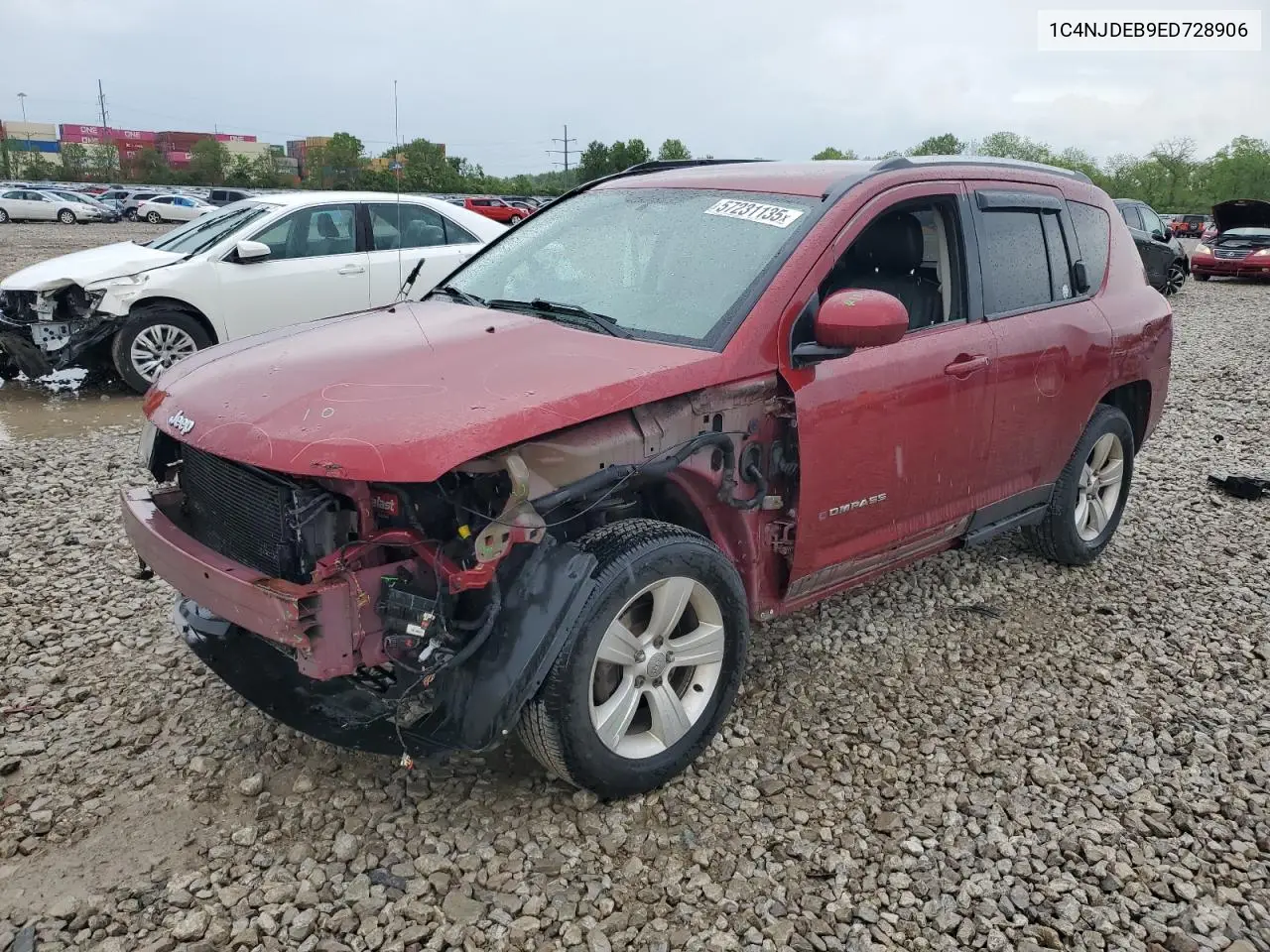 1c4njdeb9ed728906 1C4NJDEB9ED728906 2014 Jeep Compass Latitude