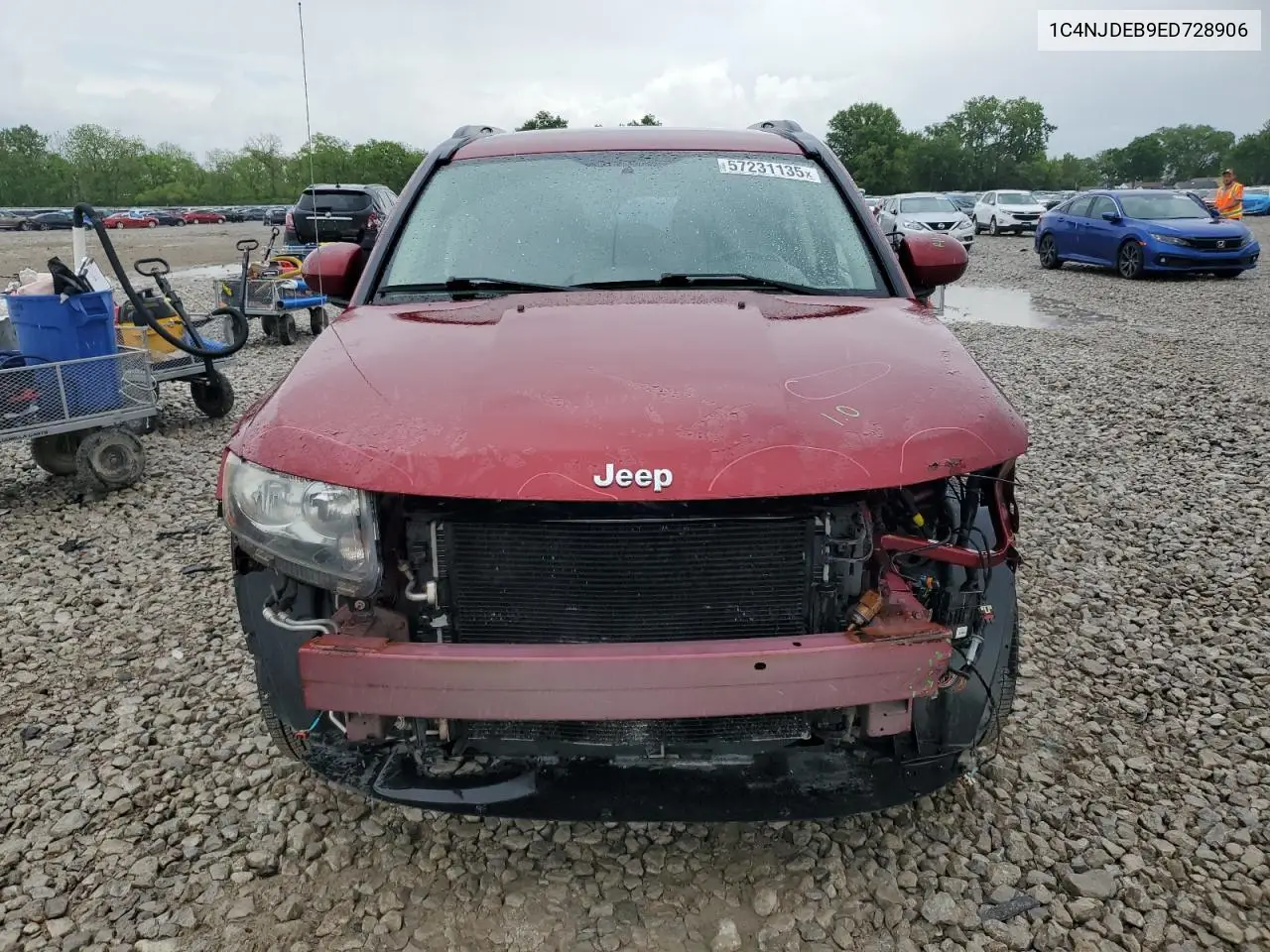 1c4njdeb9ed728906 1C4NJDEB9ED728906 2014 Jeep Compass Latitude