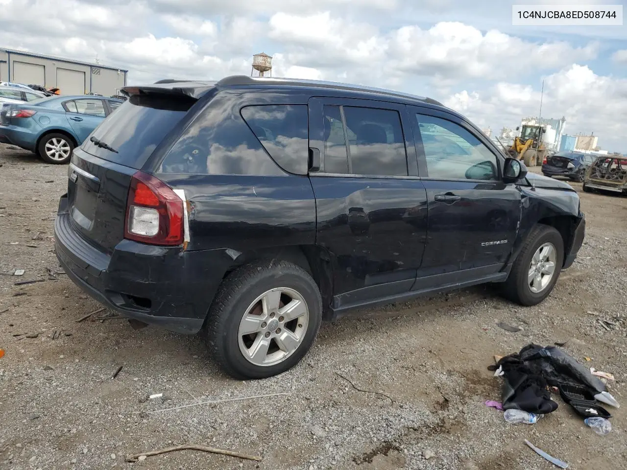 2014 Jeep Compass Sport VIN: 1C4NJCBA8ED508744 Lot: 62775495