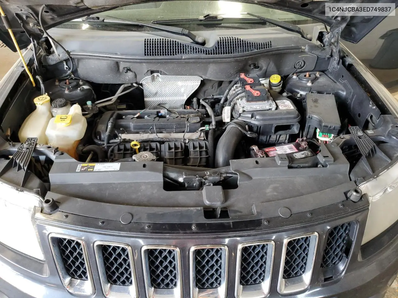 2014 Jeep Compass Sport VIN: 1C4NJCBA3ED749837 Lot: 63325755
