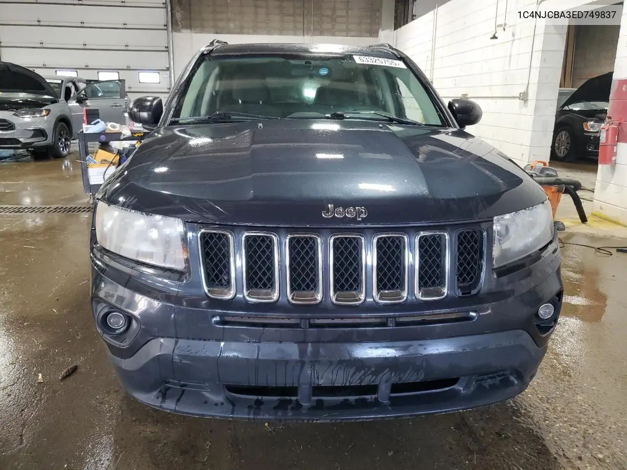 2014 Jeep Compass Sport VIN: 1C4NJCBA3ED749837 Lot: 63325755