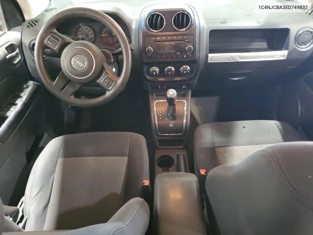 2014 Jeep Compass Sport VIN: 1C4NJCBA3ED749837 Lot: 63325755