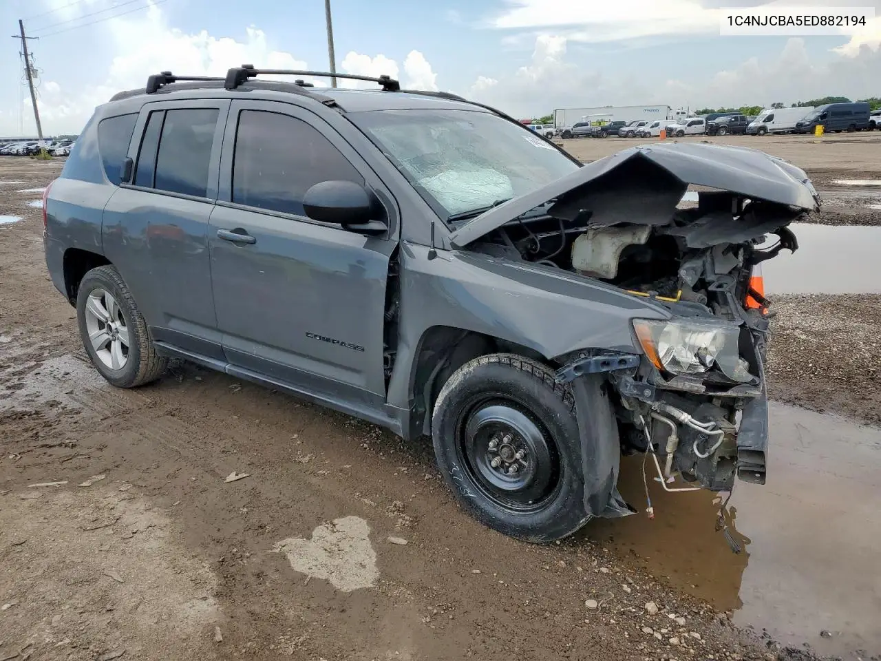 2014 Jeep Compass Sport VIN: 1C4NJCBA5ED882194 Lot: 64577705