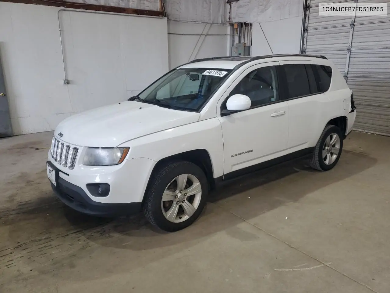 2014 Jeep Compass Latitude VIN: 1C4NJCEB7ED518265 Lot: 64817695