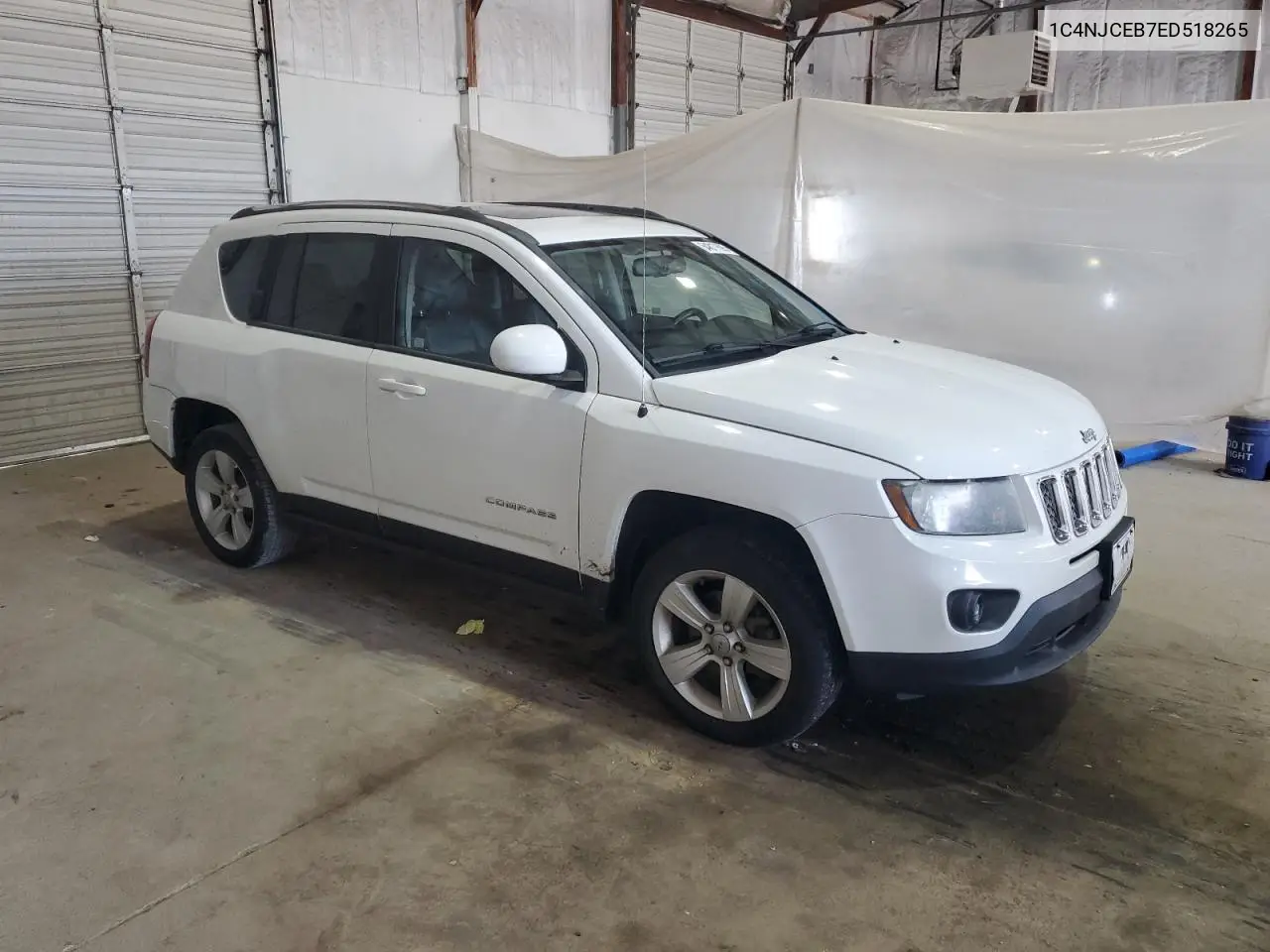 2014 Jeep Compass Latitude VIN: 1C4NJCEB7ED518265 Lot: 64817695