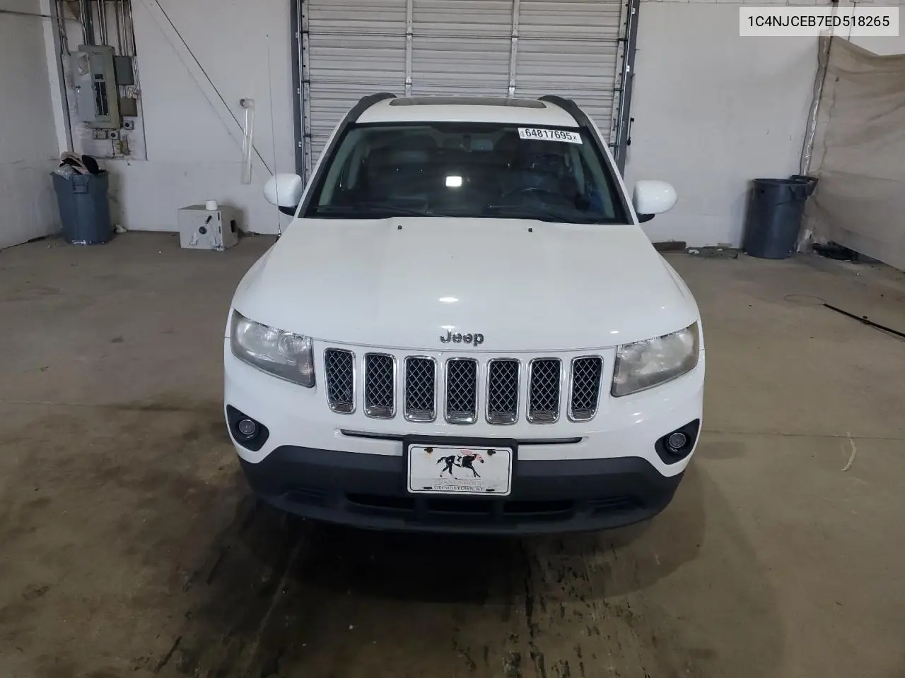 2014 Jeep Compass Latitude VIN: 1C4NJCEB7ED518265 Lot: 64817695